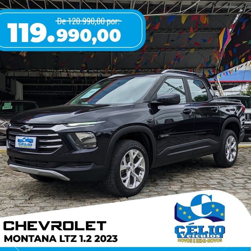 MONTANA T A LTZ - 2023 - Azul [ R$ 119.990,00 ] AMPLIAR!