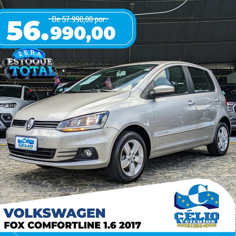 FOX CL SBV 1.6 - 2017 - Prata [ R$ 56.990,00 ] AMPLIAR!