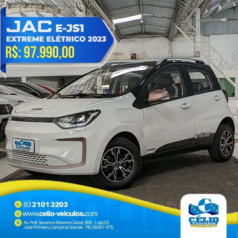 JAC E JS1 EXTREME - 2023 - Branco [ R$ 90.990,00 ] AMPLIAR!