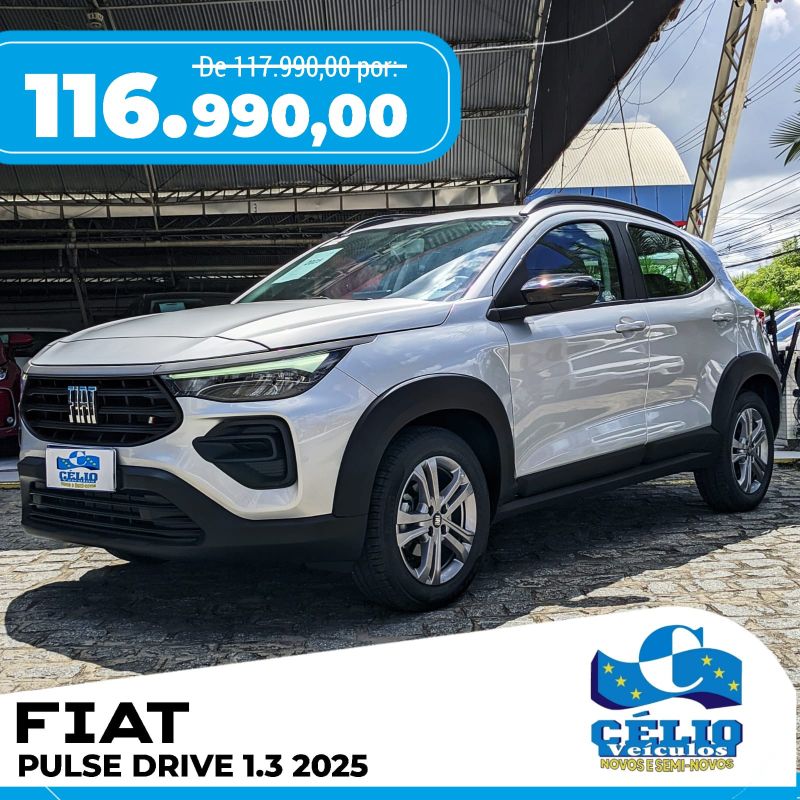 PULSE DRIVE AT  - 2025 - Prata [ R$ 116.990,00 ] AMPLIAR!