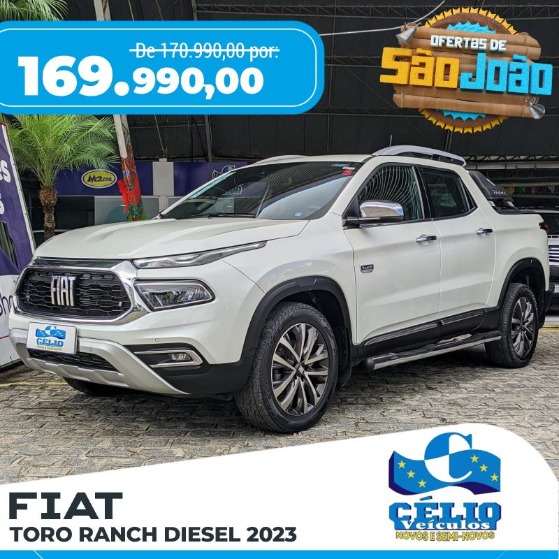 TORO RANCH - 2023 - Branco [ R$ 169.990,00 ] AMPLIAR!