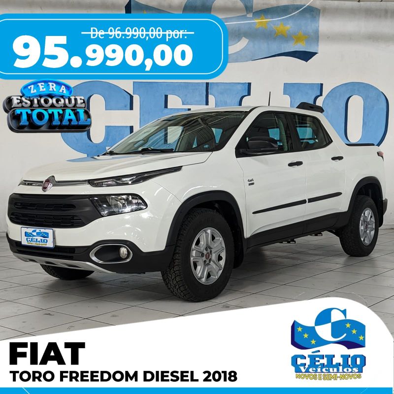 TORO FREEDOM  - 2018 - Branco [ R$ 95.990,00 ] AMPLIAR!