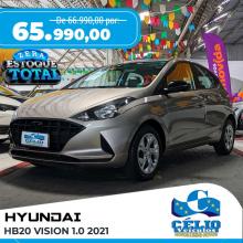 HB20 VISION 1.0 FLEX 12V MEC. - 2021 - PRATA [ R$ 65.990,00 ] AMPLIAR!