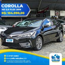 Corolla - 2019 - Preto [ R$ 104.990,00 ] AMPLIAR!